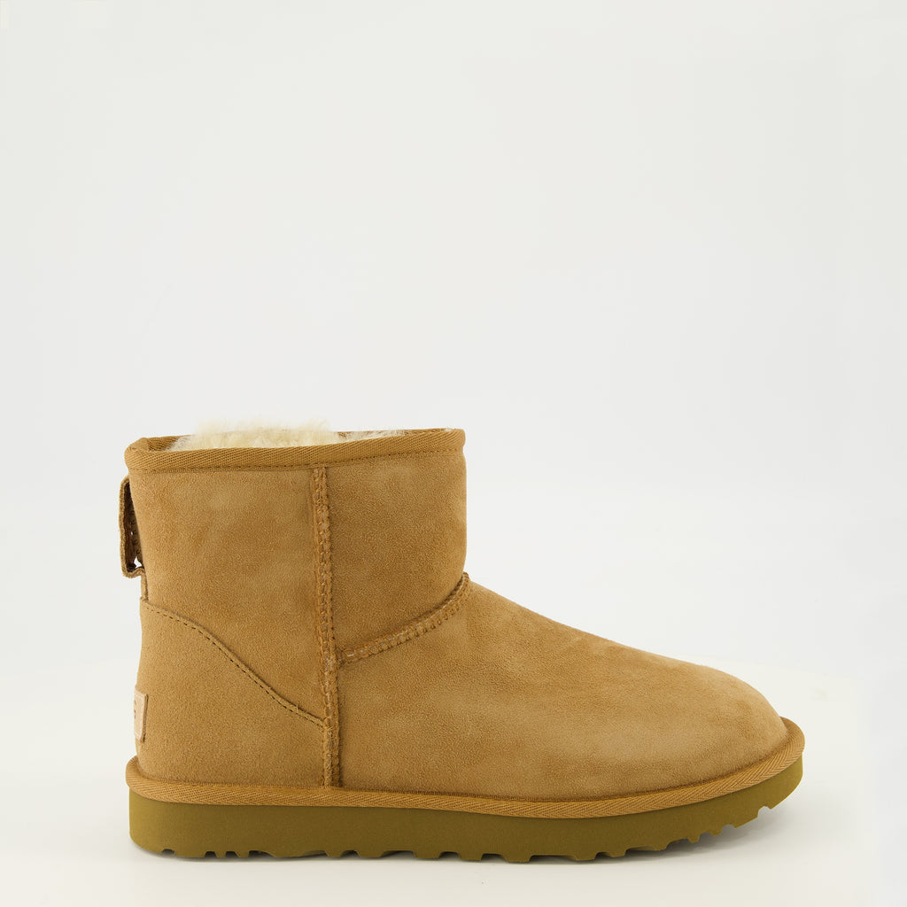 Bottines Botas Classic Mini II Marrón Ugg Marron Femme