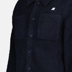 Vestes Veste P. Cameron en sherpa K-Way Bleu Homme