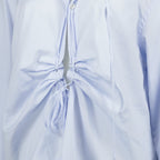 Image de l'article Chemise à noeud de la marque Prada pour Femme - Saison Automne-Hiver 2025 - Vue détaillée_1