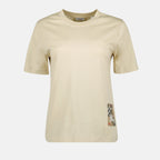 Camisetas Camisola Cavalier Burberry Bege Femme