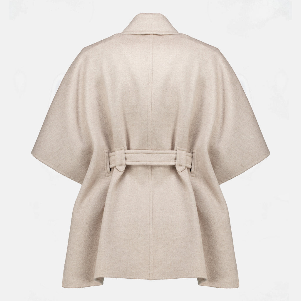 Vestes Casaco de Cachecol Bege Max Mara Beige Femme
