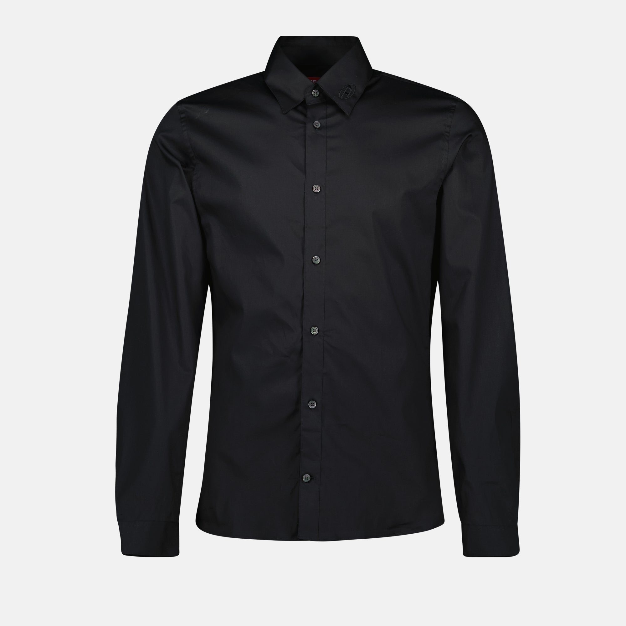Chemises Chemise S-Fitty-A noire Diesel Noir Homme