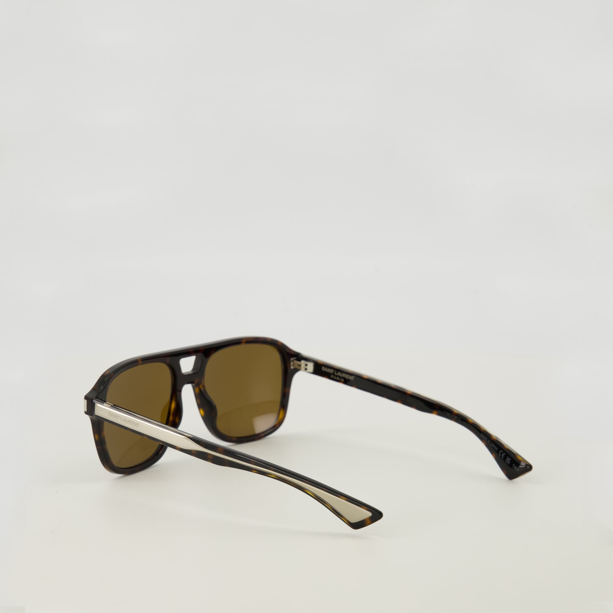 Image de l'article Lunettes de soleil SL881 marron de la marque Saint Laurent pour Homme - Saison Printemps-Été 2026 - Vue détaillée_2
