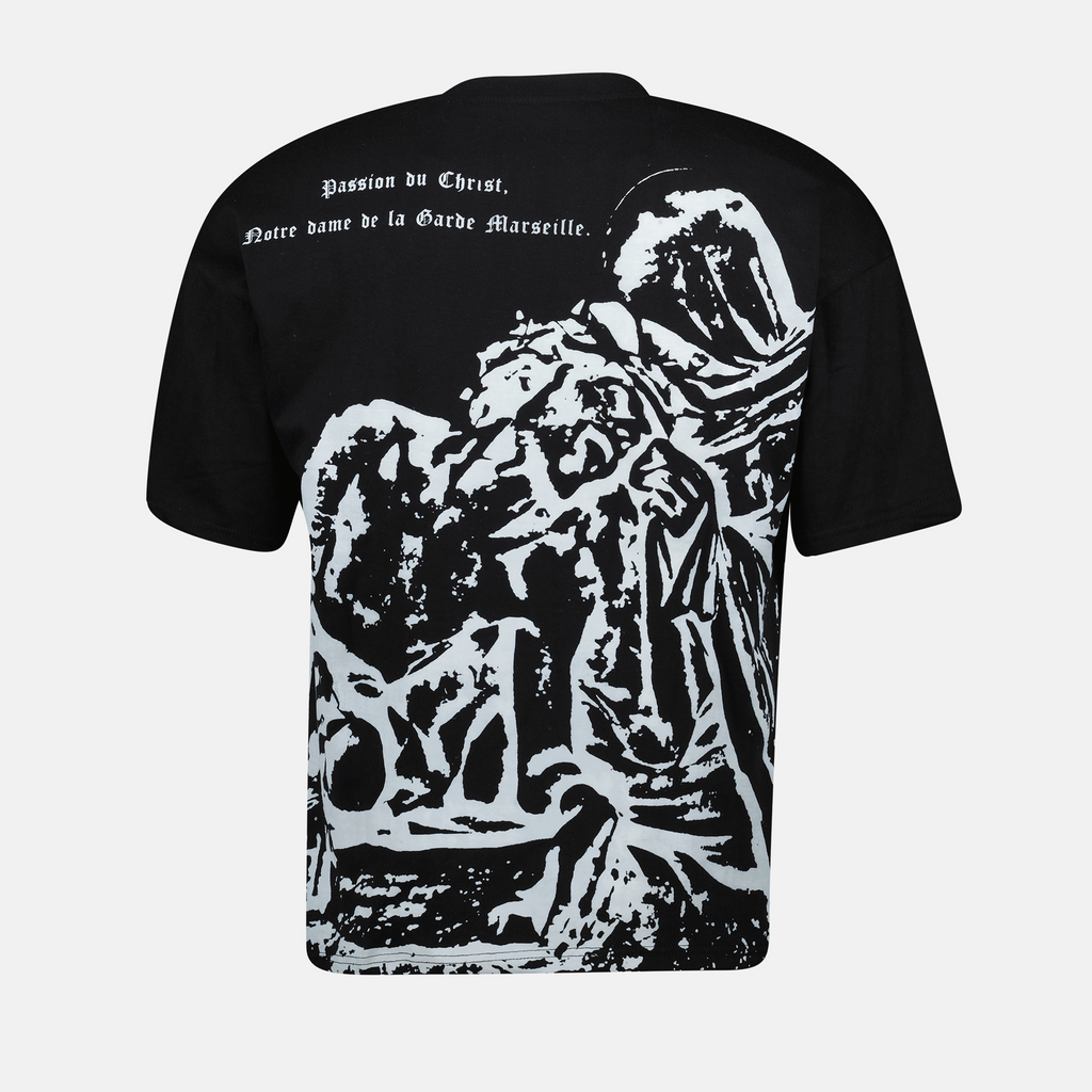 T-shirts T-shirt Passion du Christ L8 Studio Noir Homme