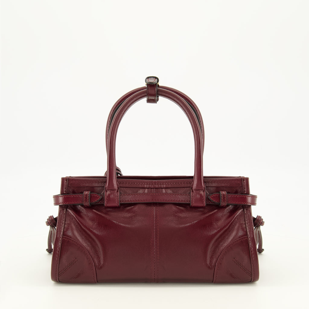 Sacs à main et épaule Mini Bonnie Ledertasche in Burgunder Prada Bordeaux Femme