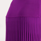 Image of the Salacia purple dress by Christopher Esber for Women - Spring-Summer 2026 - Detailed View_2