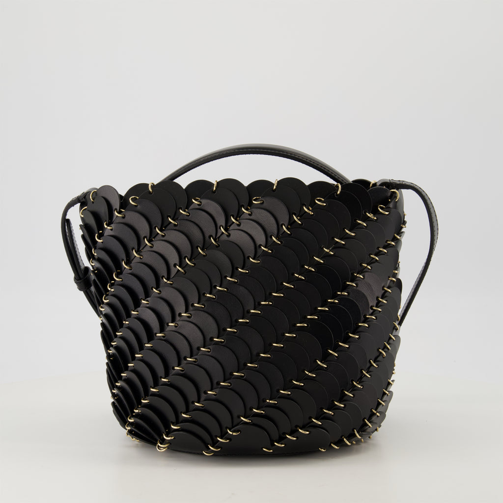 Beuteltaschen Paco Bucket Bag Rabanne Schwarz Femme