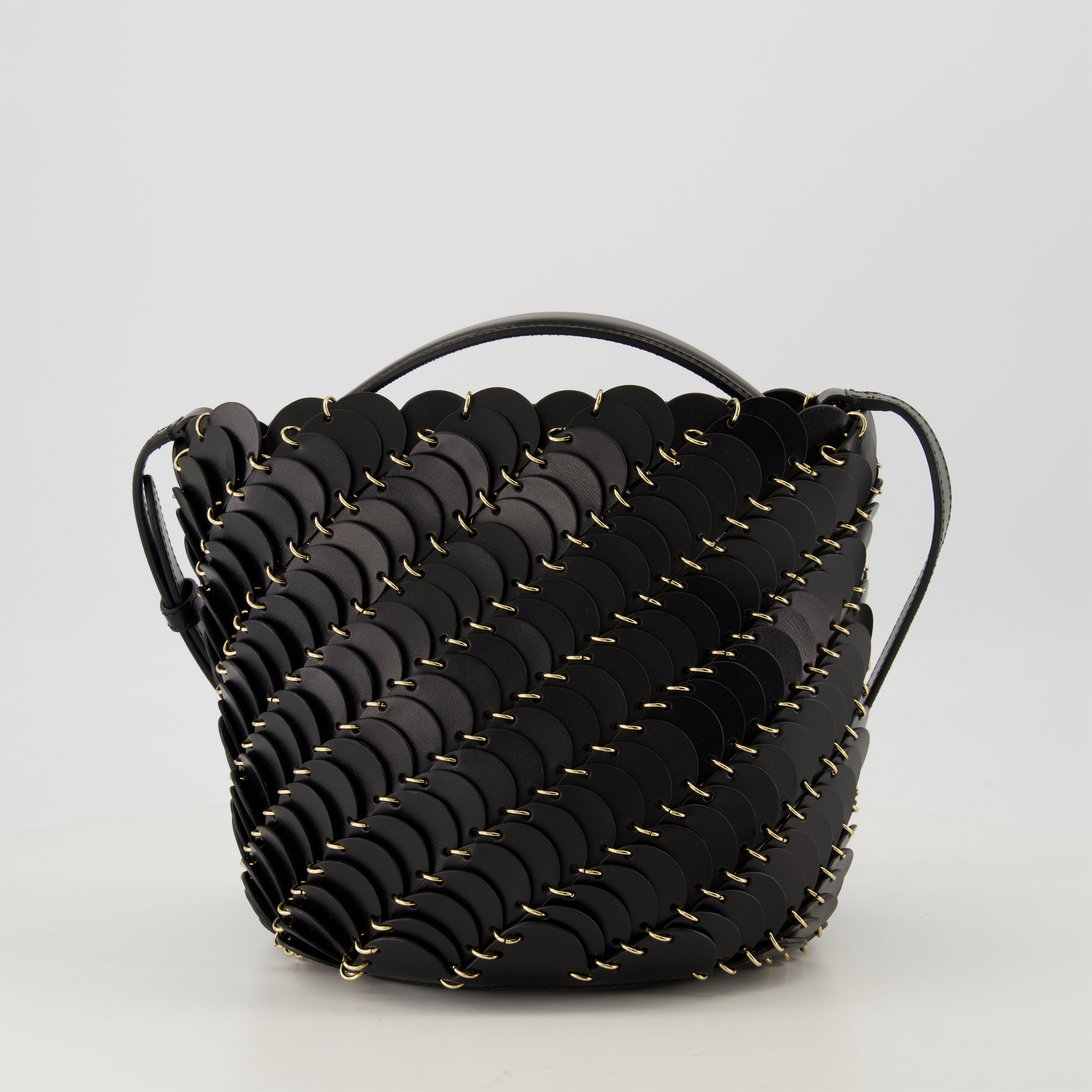 Sacs seau Sac seau Paco Rabanne Noir Femme