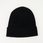 Gorras, sombreros y gorros Bonnet en laine à logo Moncler Negro Homme