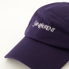 Chapeaux, casquettes et bonnets 刺繍入りネイビーブルーキャップ Saint Laurent Bleu foncé Homme
