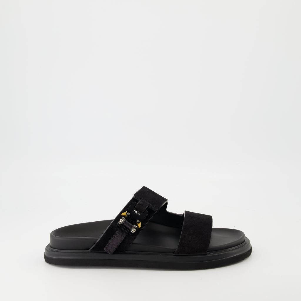 Chaussures ouvertes Aqua Sandalen Dior Noir Homme