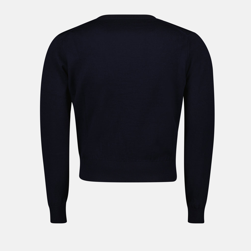 Maglieria Pull AMI de Coeur Ami PARIS Blu Unisex