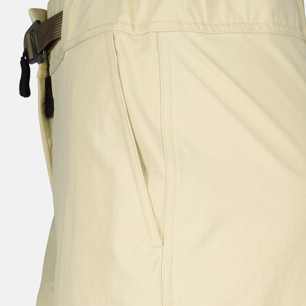 Pantalons Beige Nylon Hosen Moncler Grenoble Beige Femme