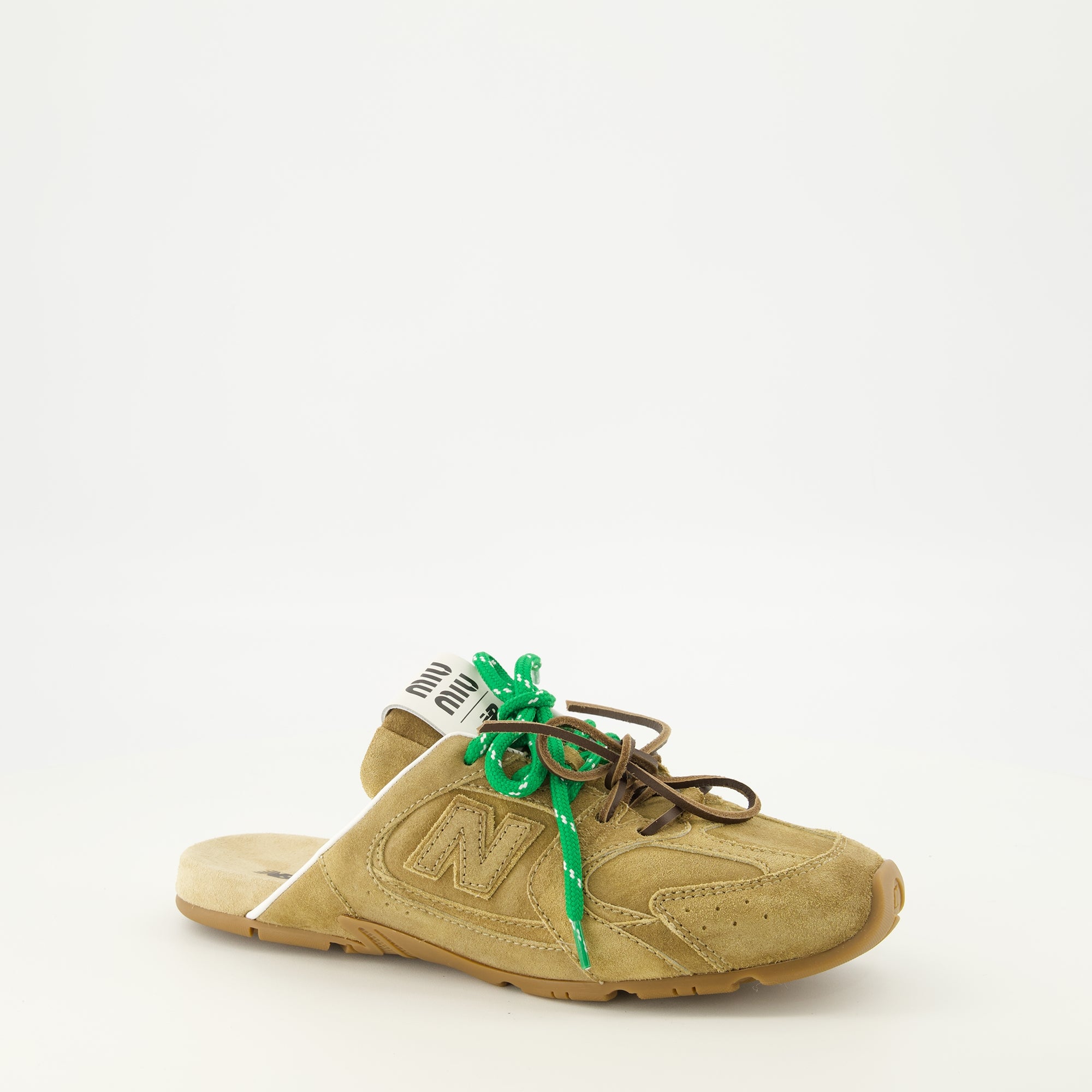 Chaussures ouvertes New Balance X Miu Miu 530 SL Mules Miu Miu Beige Femme