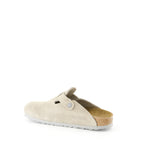 Chaussures ouvertes Mules Boston Birkenstock Kaki Femme