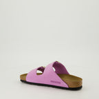 Scarpe aperte Sandales Arizona Birkenstock Viola Femme