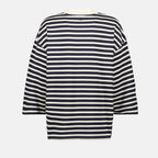 T-shirts T-shirt rayé Ami PARIS Bleu foncé Unisexe