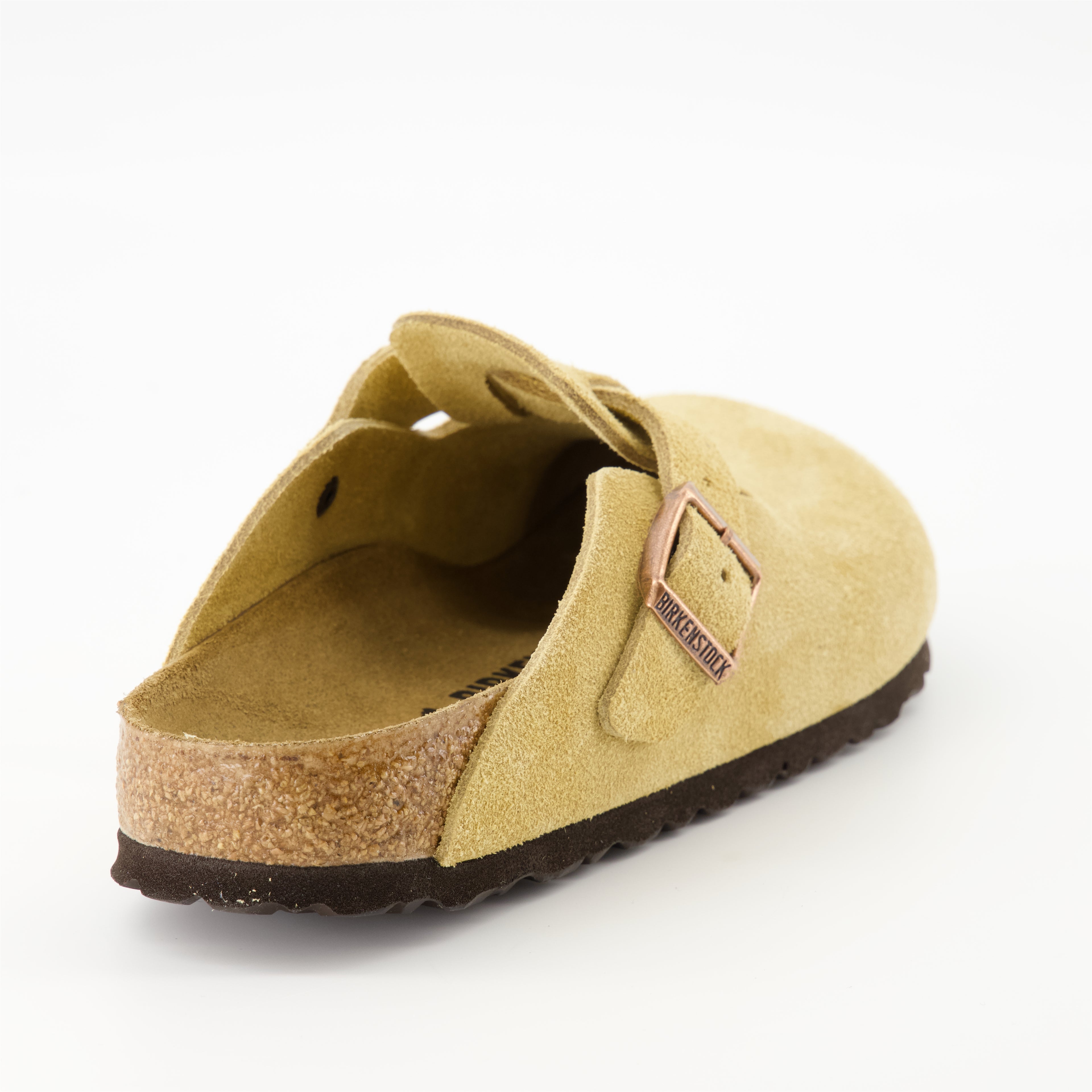 Chaussures ouvertes Mules Boston Birkenstock Beige Homme