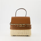 Bolsos de mano y al hombro Bolso pequeño Tie Me Moschino Marrón Femme