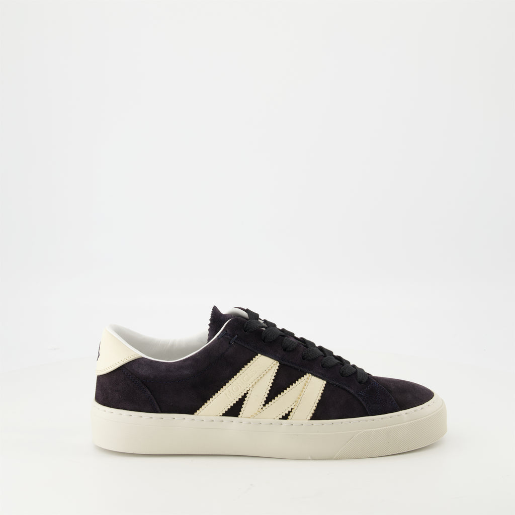 Baskets Baskets Monaco Moncler Bleu foncé Homme