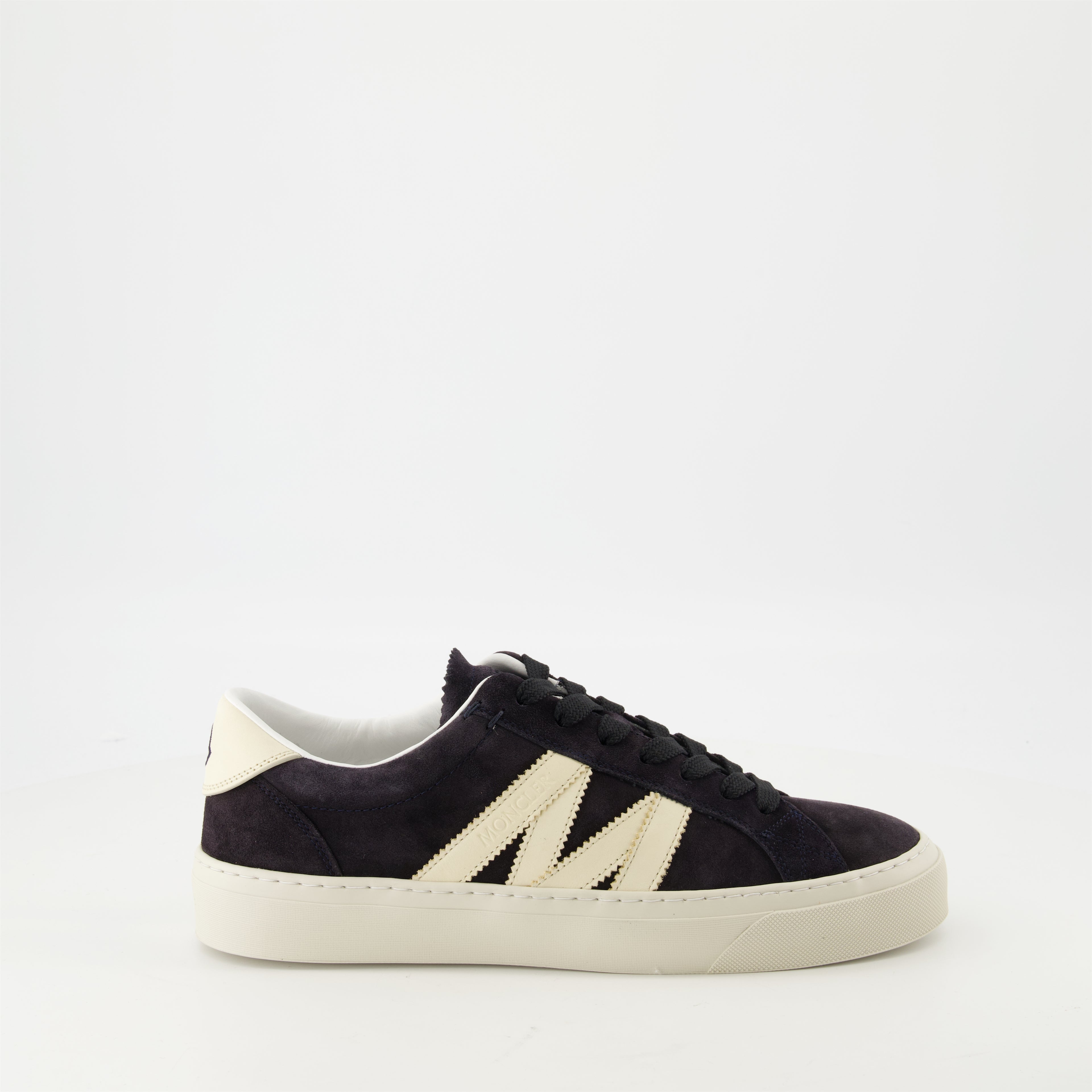 Baskets Baskets Monaco Moncler Bleu foncé Homme