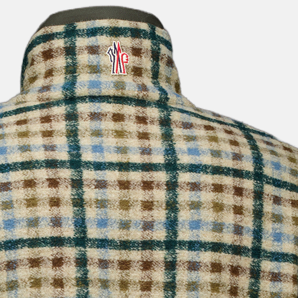Vestes Veste zippée réversible en teddy Moncler Grenoble Vert Homme