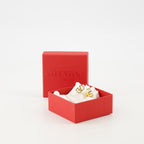 Bijoux Boucles d'oreilles VLogo Valentino Garavani Doré Femme