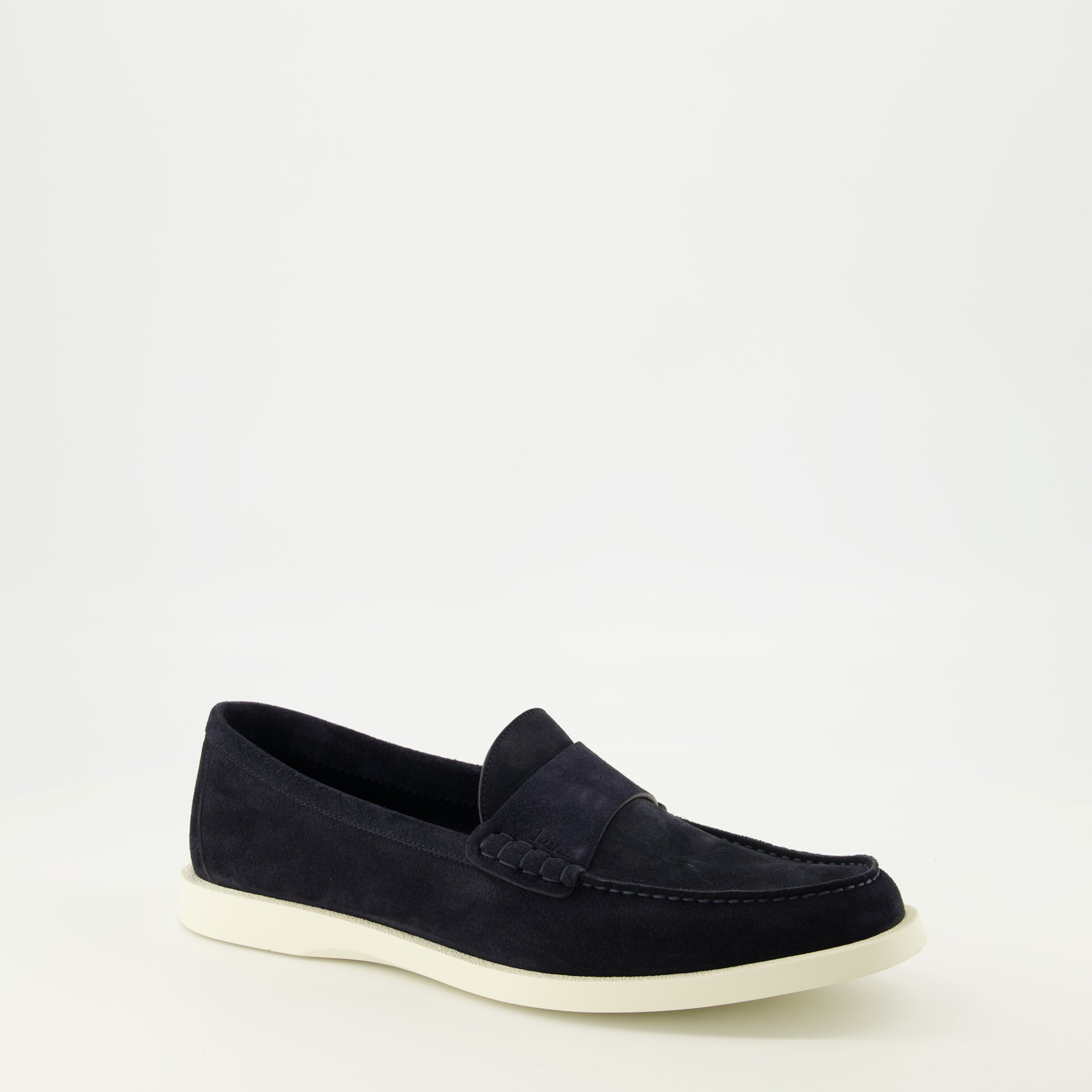 Mocassins Granville Mocassini Blu Navy Dior Bleu foncé Homme