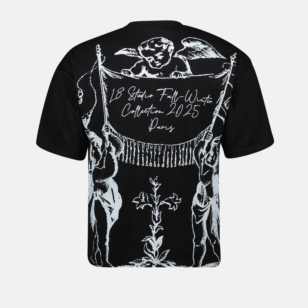 T-shirt T-shirt Cupidon L8 Studio Nero Homme