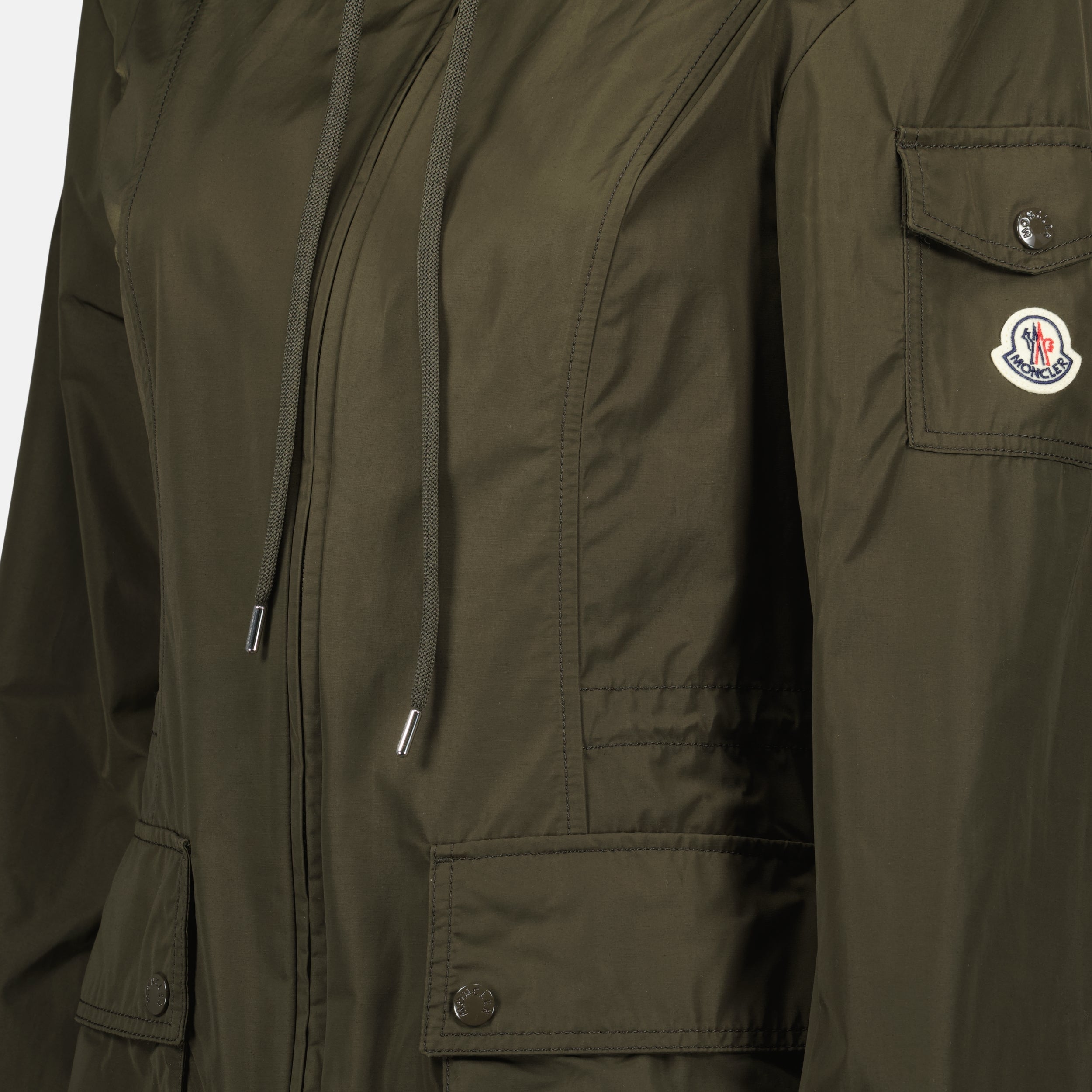 Coats Leandro Parka Moncler Khaki Femme