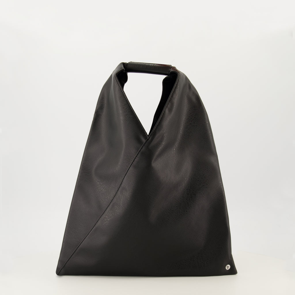 Image de l'article Sac Japanese noir petit de la marque Mm6 pour Femme - Saison Printemps-Été 2026 - Vue de Face