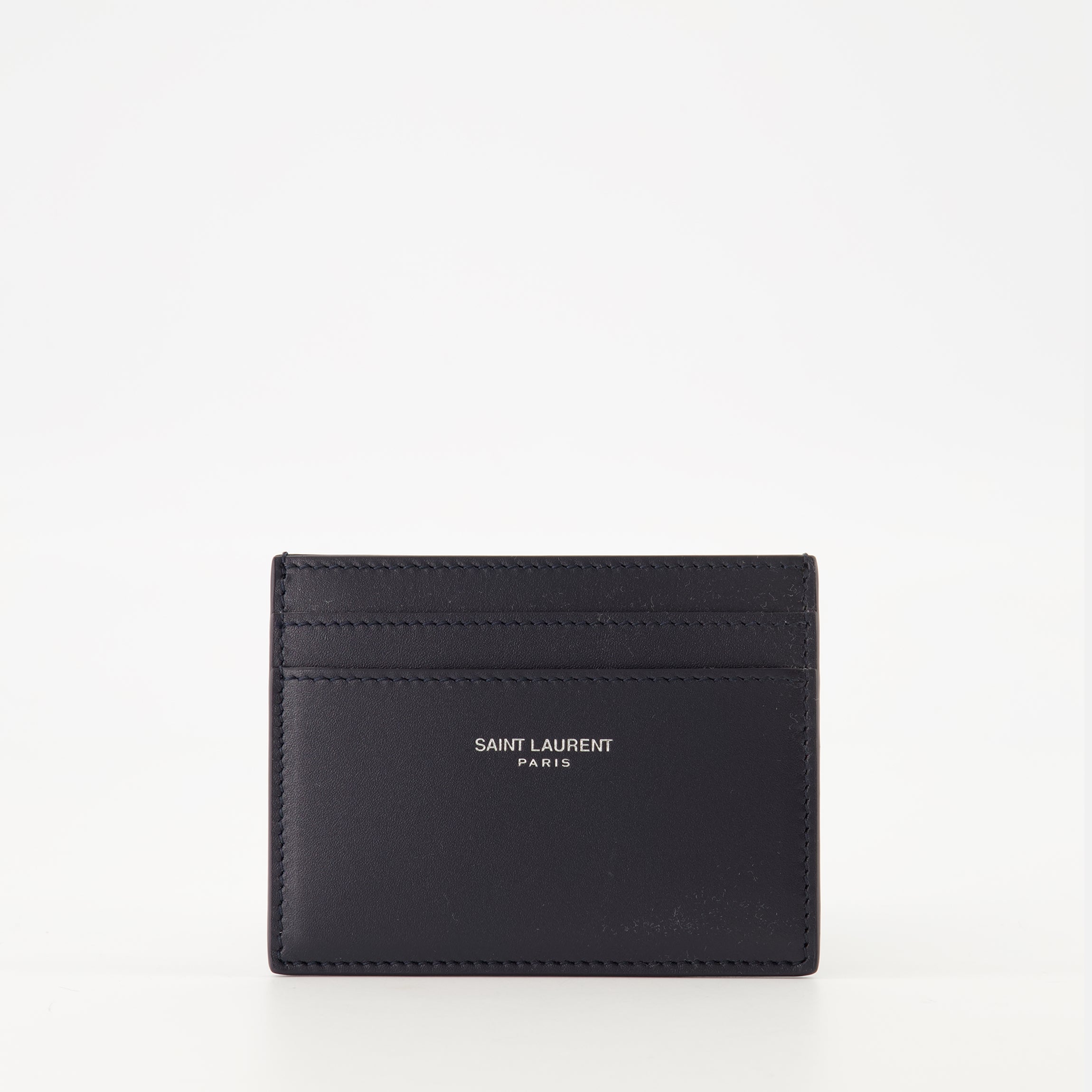 Image de l'article Porte-cartes Saint Laurent Paris de la marque Saint Laurent pour Homme - Saison Automne-Hiver 2025 - Vue de Face