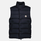 Vestes Giacca in Piumino Senza Maniche Tibb Moncler Bleu Homme