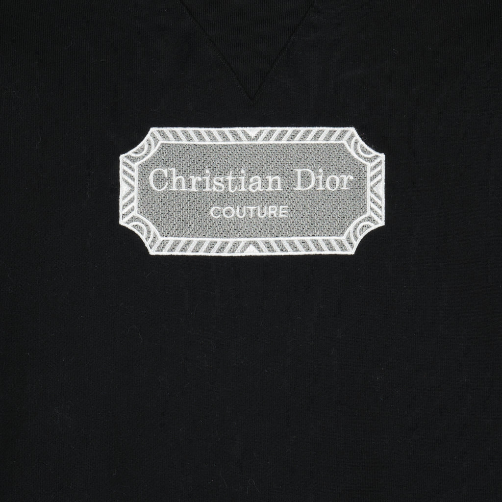 Immagine del sudore nero Christian Dior Couture per uomo - Stagione Autunno-Inverno 2022 - Vista Dettagliata_2