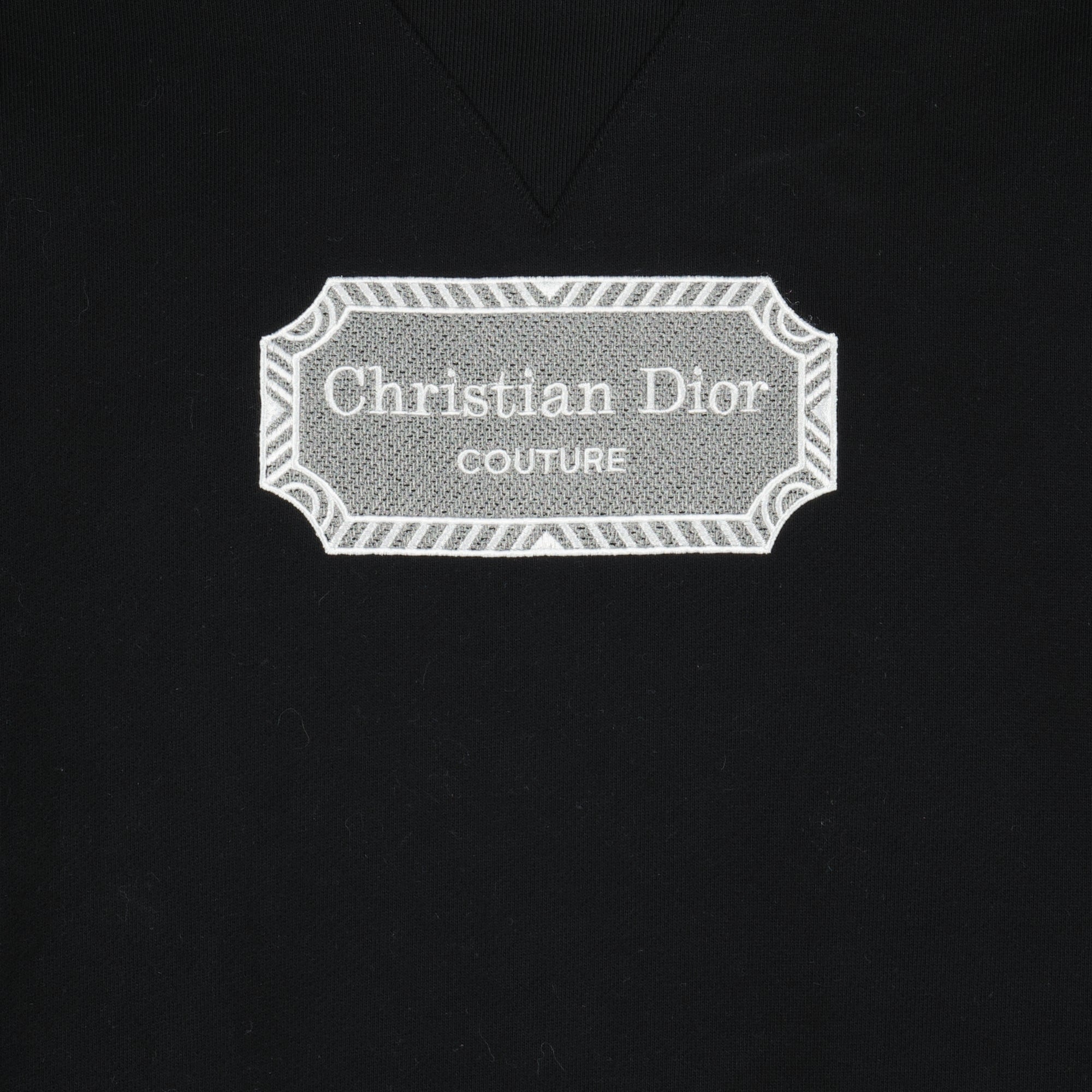 Immagine del sudore nero Christian Dior Couture per uomo - Stagione Autunno-Inverno 2022 - Vista Dettagliata_2