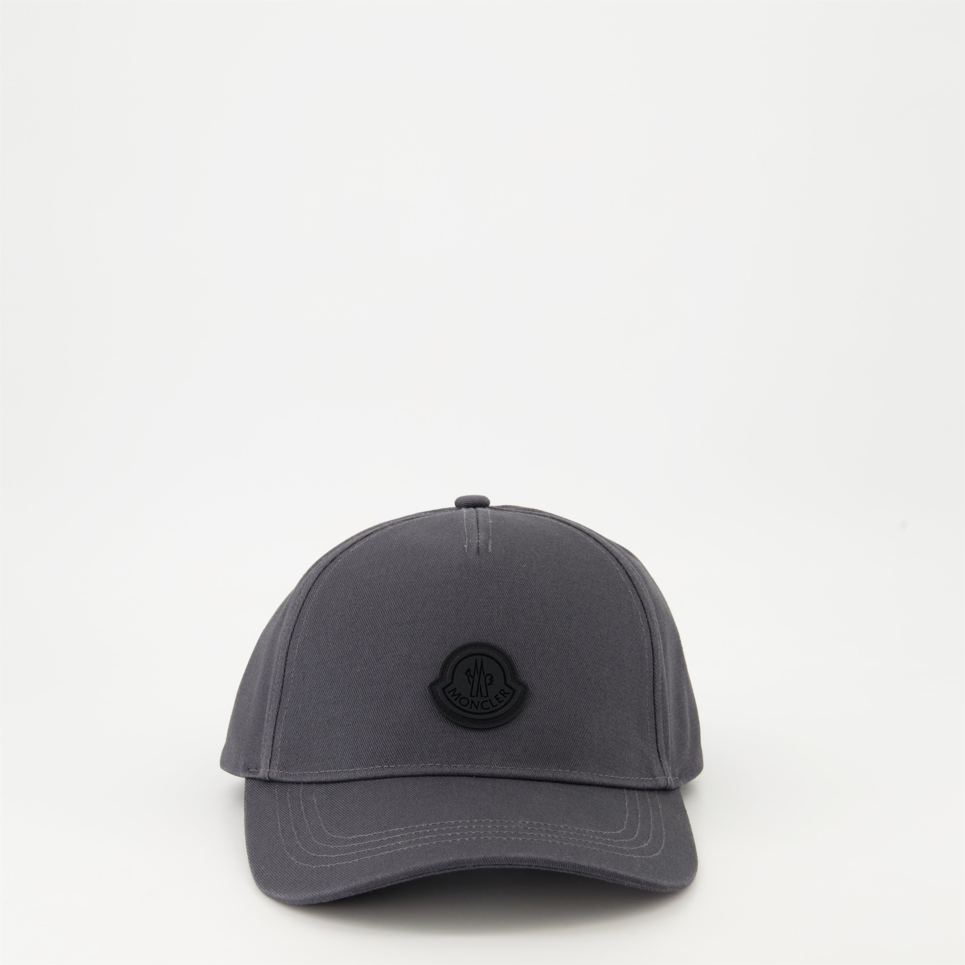 Chapeaux, casquettes et bonnets Casquette à logo Moncler Gris Homme