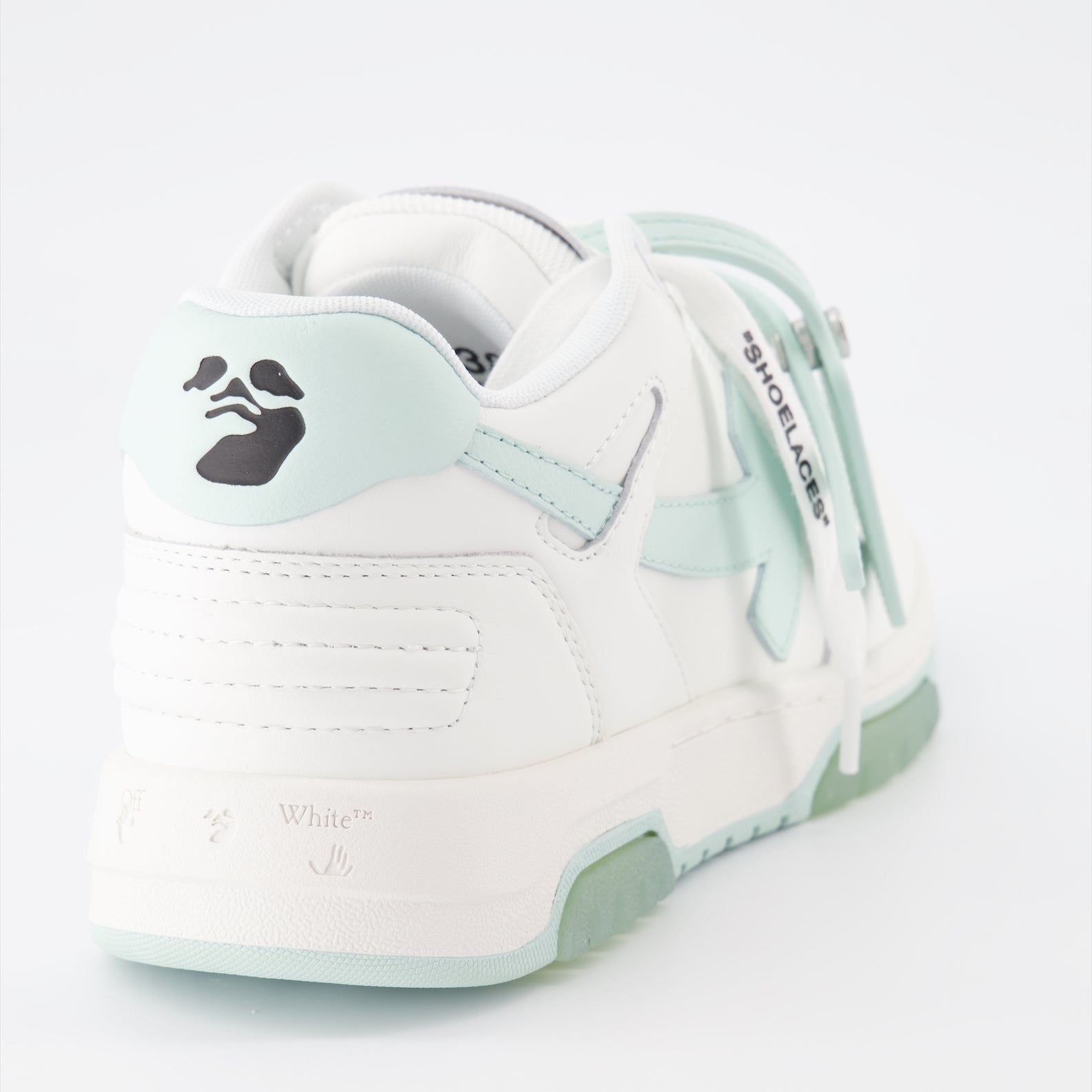 Sneaker OWIA259C99LEA003 0151 white mint Off-White Azul Femme