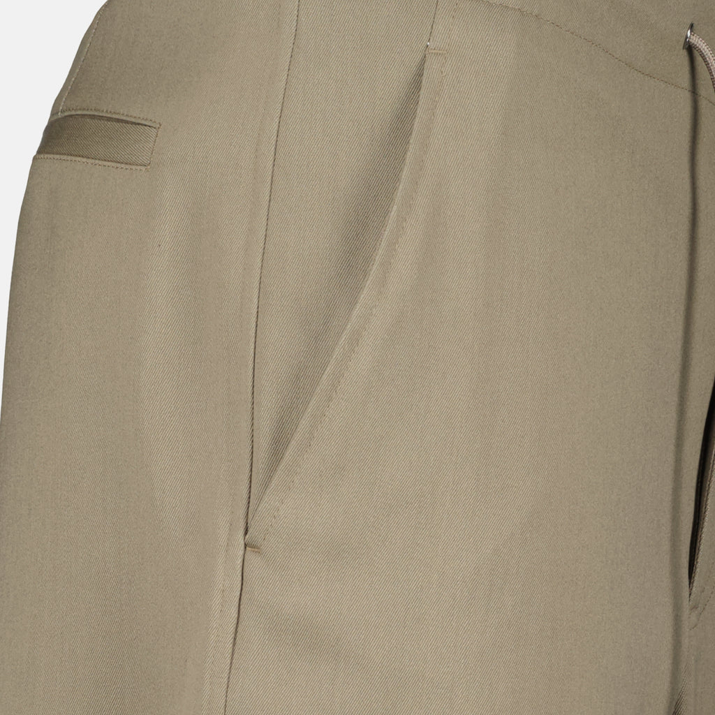 Bild der beigen Cargo-Hose der Marke Dior für Herren - Frühling-Sommer 2026 - Detaillierte Ansicht_2