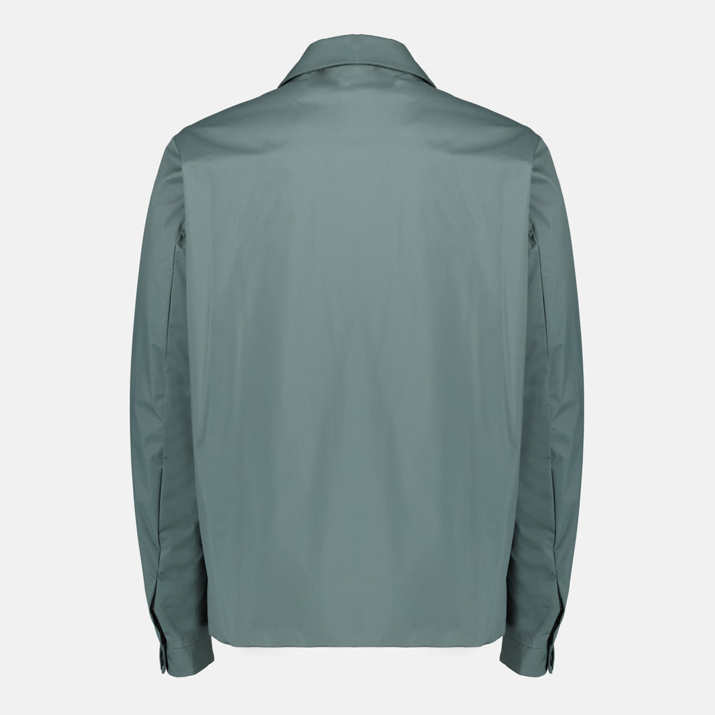 Image de l'article Veste Tortisse verte en nylon de la marque Moncler pour Homme - Saison Printemps-Été 2024 - Vue de Dos