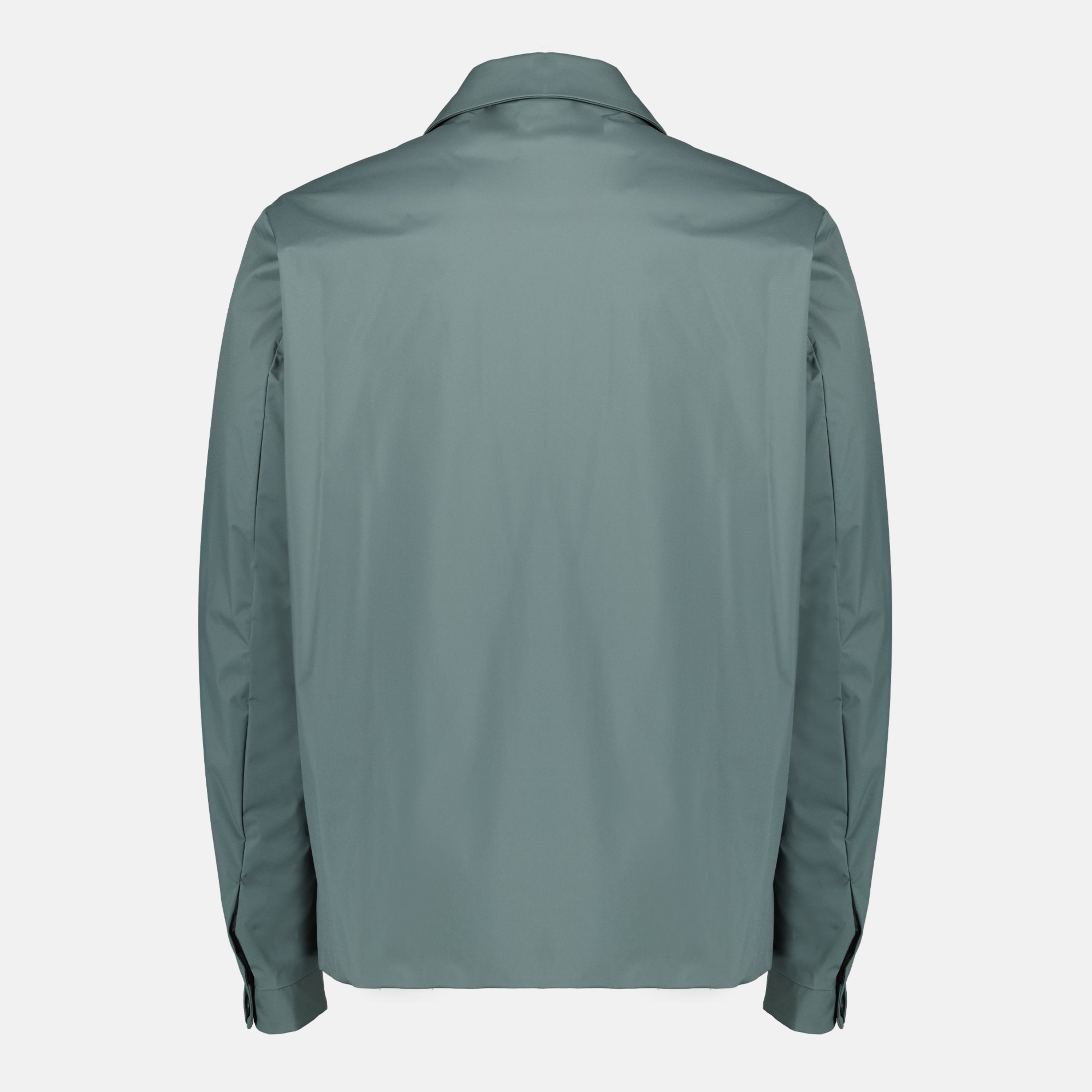 Image de l'article Veste Tortisse verte en nylon de la marque Moncler pour Homme - Saison Printemps-Été 2024 - Vue de Dos