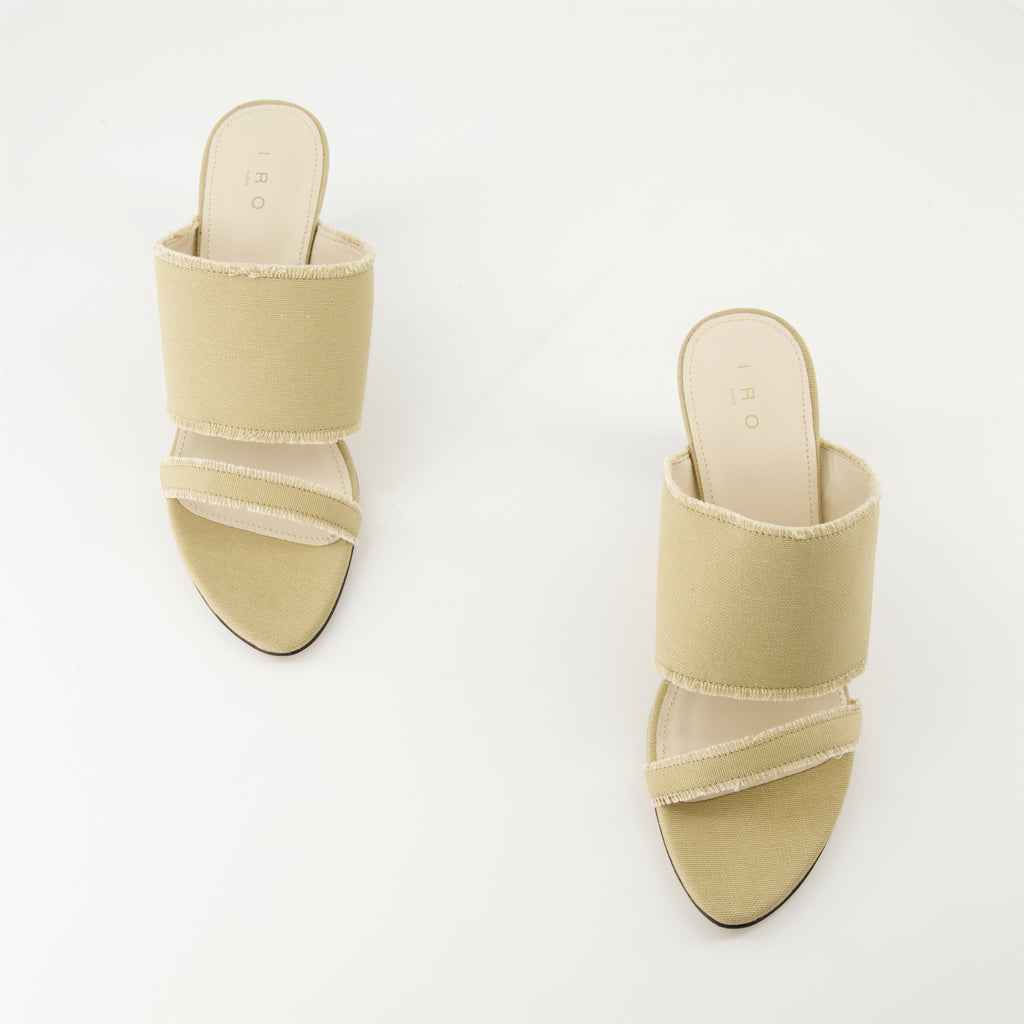 Offene schuhe Garnett Mules Iro Beige Femme