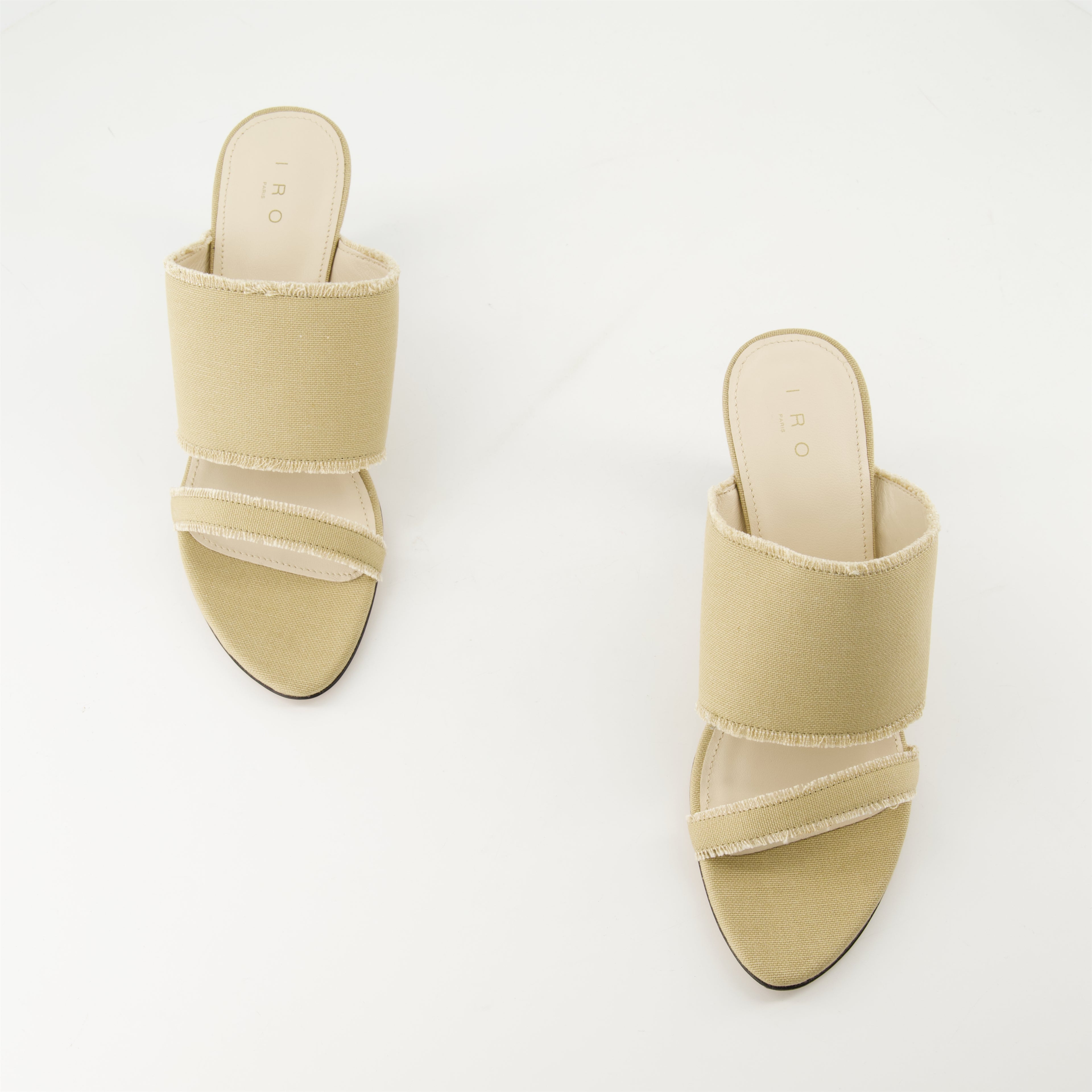 Zapatos abiertos Garnett Mules Iro Beige Femme