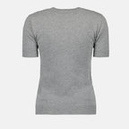 T-shirts Haut en cachemire Versace Gris Femme