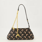 Sacs à main et épaule Borsa Moon in Canvas Nera Marine Serre Noir Femme