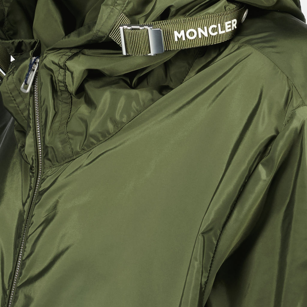 Chaquetas Cortavientos Remoray con Capucha Moncler Caqui Homme