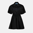 Vestidos Vestido Re-Nylon Prada Preto Femme