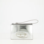 Kleine lederwaren 1DR Lii Pouch Diesel Silber Femme