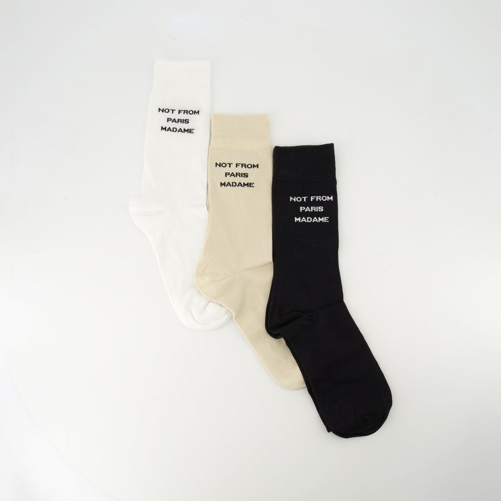 Sous-vêtements et homewear Lot de 3 chaussettes Drole De Monsieur Multicolore Homme
