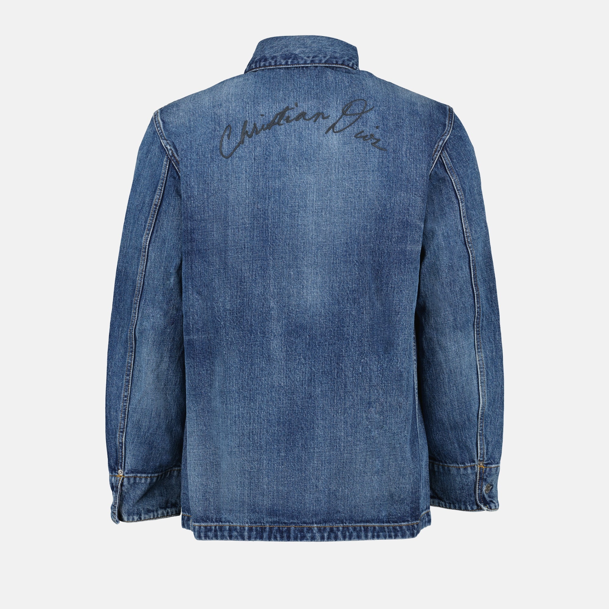 Jaquetas Jaqueta de Denim CD Muguet Dior Azul Homme
