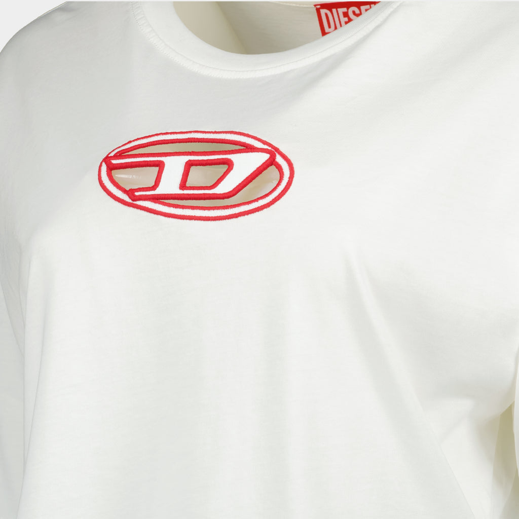 T-shirts T-shirt T-Buxt blanc Diesel Blanc Femme